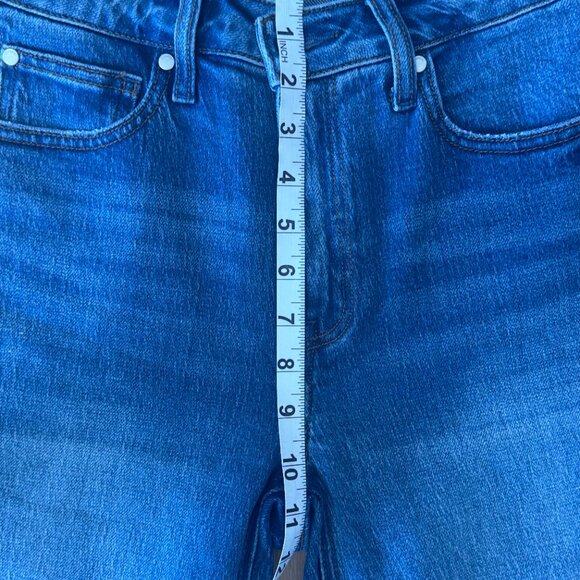 Quince Women's Straight Leg Blue Jeans - Picture 14 of 16